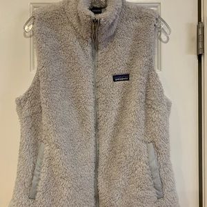 Women’s Large Salt Grey Patagonia Los Gatos Fleece Vest
